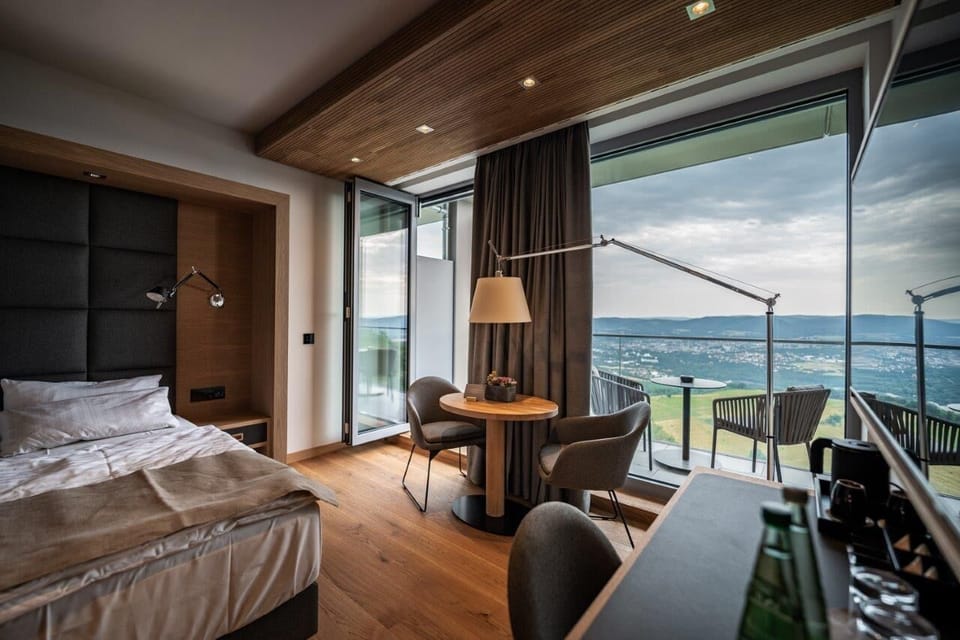 Exclusive Double Room, 1 King Bed, Slope side | Terrace/patio