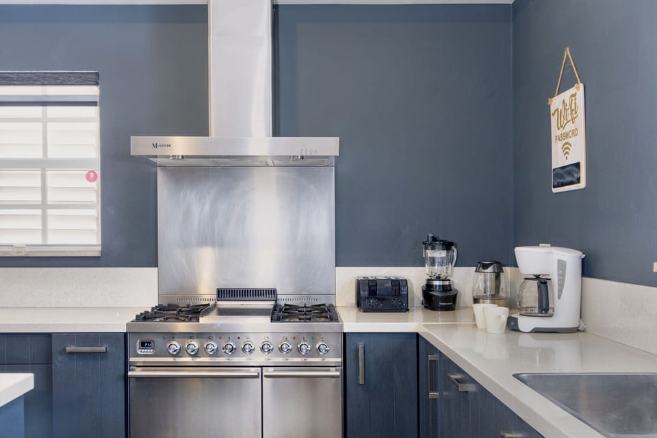 Create culinary masterpieces in our spacious, modern kitchen, equipped with all the essentials.