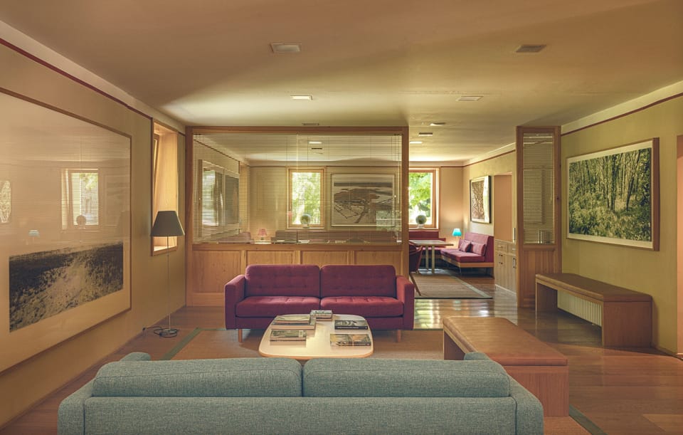 Lobby sitting area