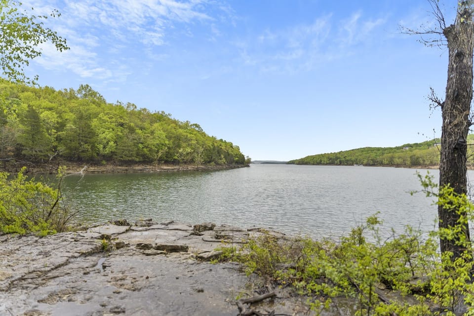 Beautiful spot for fishing or swimming right at the end of the trail!