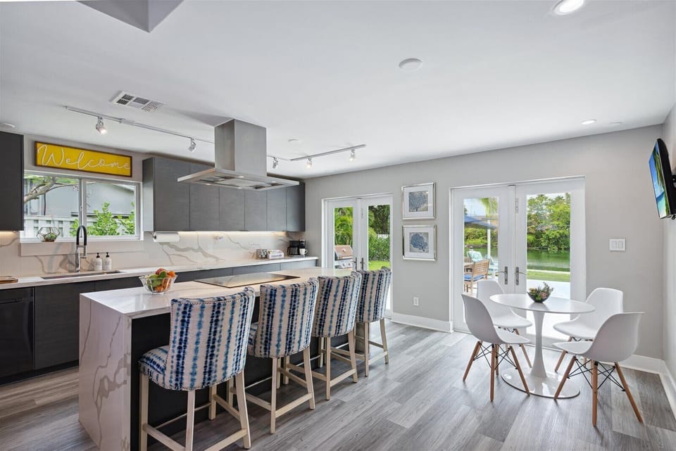 Fully equipped kitchen