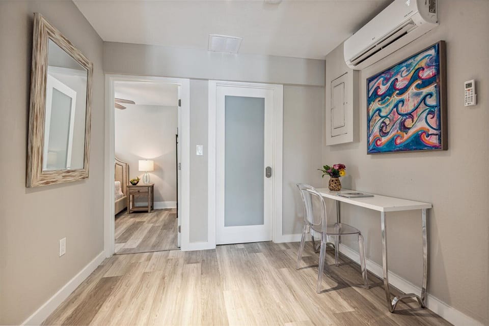 Downstairs hallway