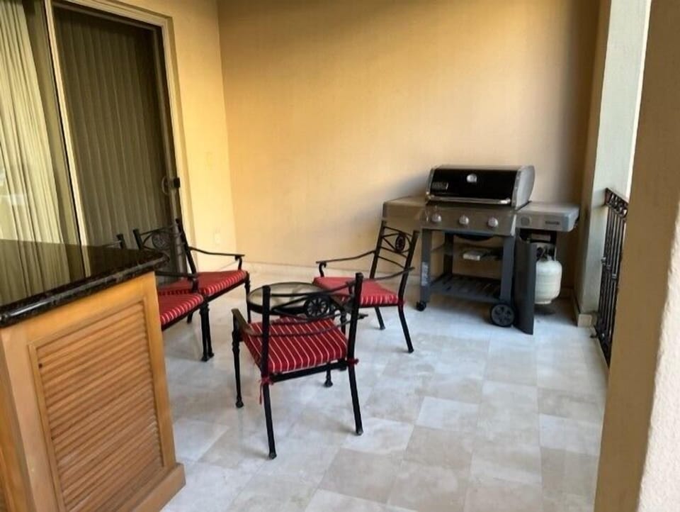 Expansive terrace part 2 with wet bar and grill.