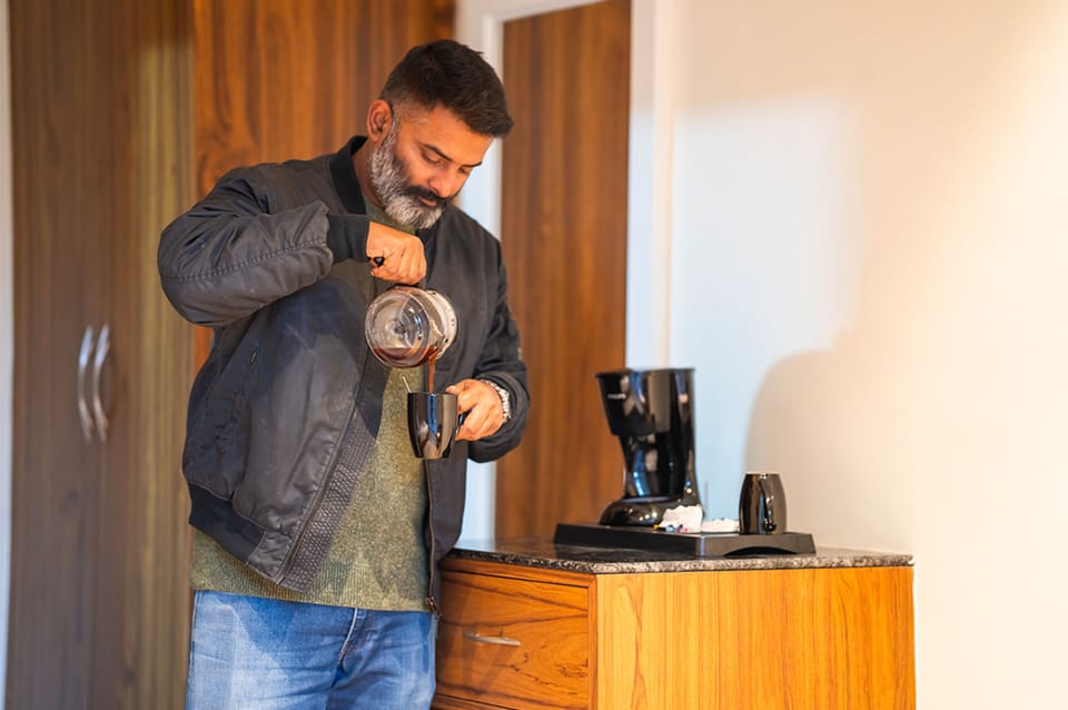 King Room with AC | Coffee and/or coffee maker