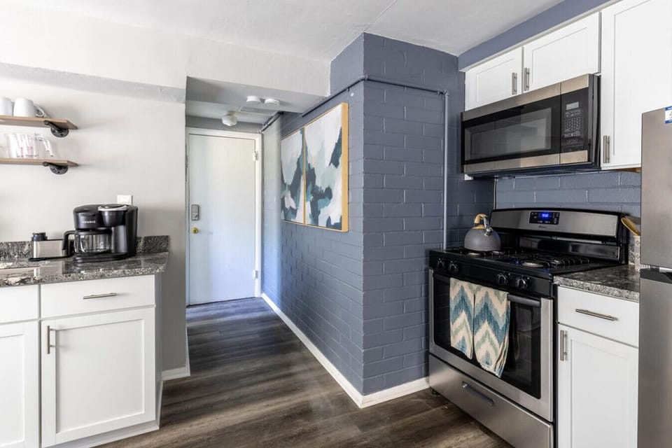 Kitchen equipped for preparing your favorite meals