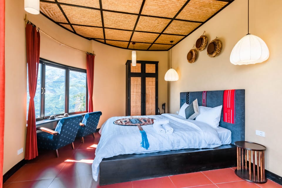 Panoramic Double Room, Valley View | Premium bedding, desk, laptop workspace, WiFi (free)