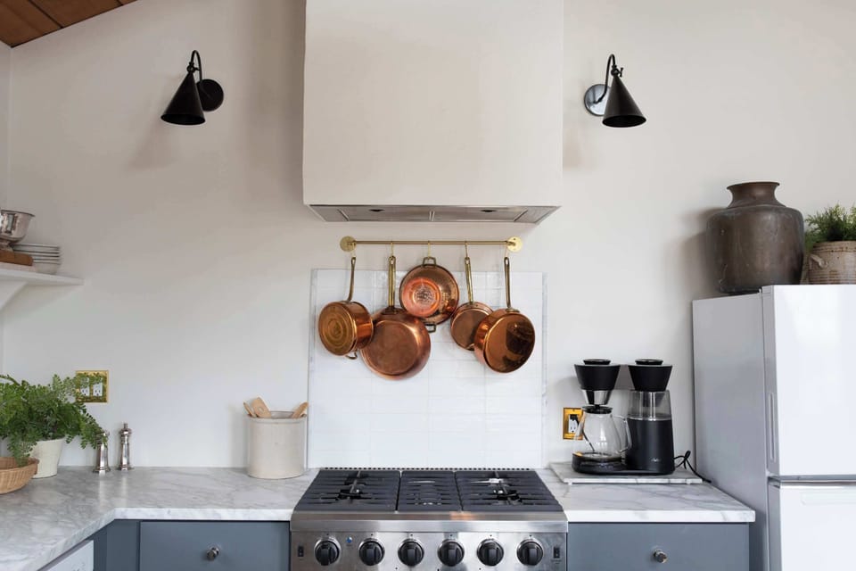 New appliances and beautiful touches