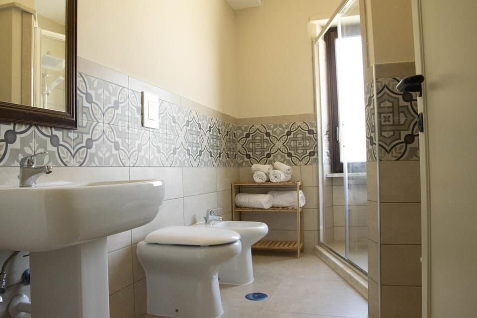 Shower, rainfall showerhead, hair dryer, bidet
