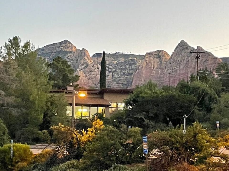 This home is in a neighborhood surrounded by gorgeous rock formations