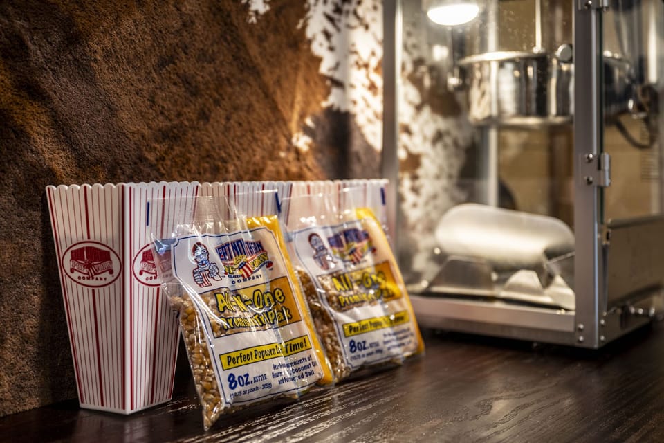 Nothing says movie night like fresh popcorn!
