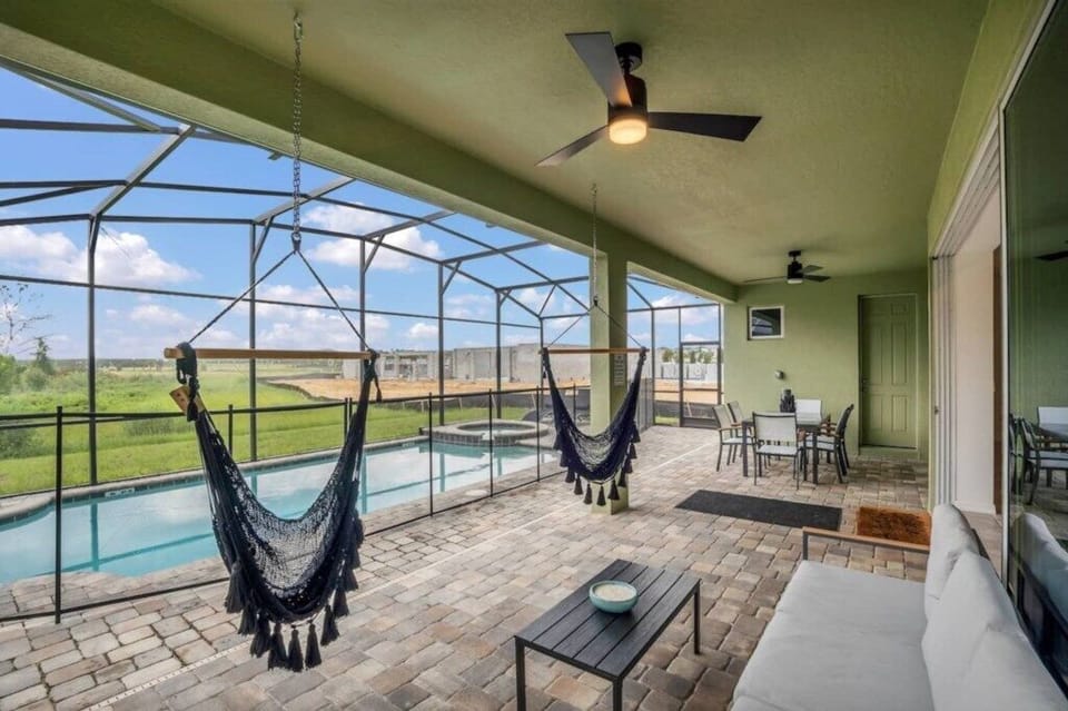 Hammocks and outside furniture
