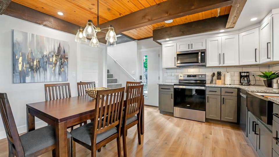 Well-appointed kitchen space for convenient cooking.