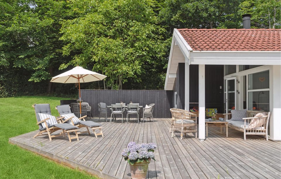 outside