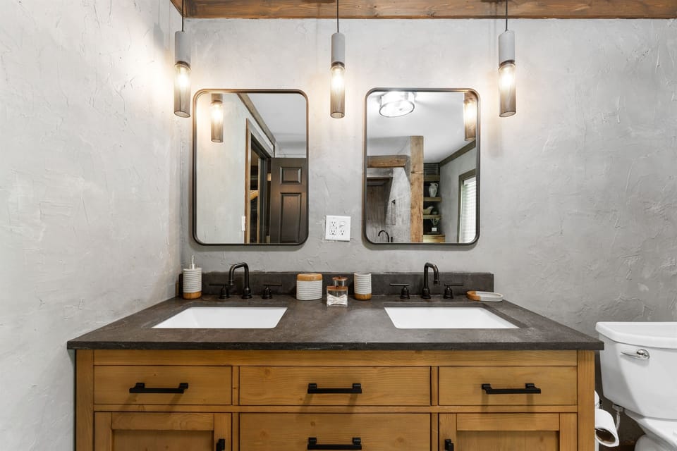 Vanity In Main Floor Bathroom
