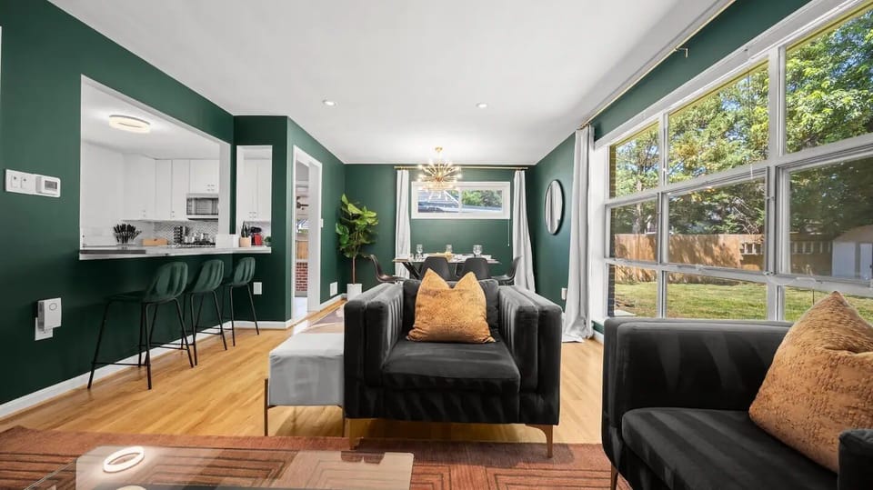 Unwind in our inviting and cozy living room!