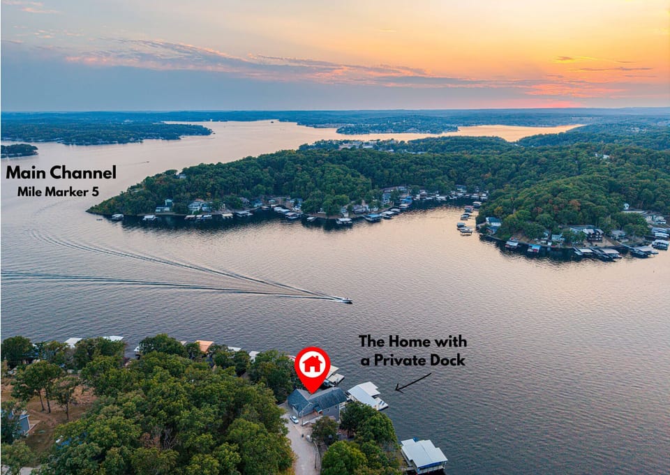 Lick Branch Cove is one of the LARGEST coves at Lake of the Ozarks!