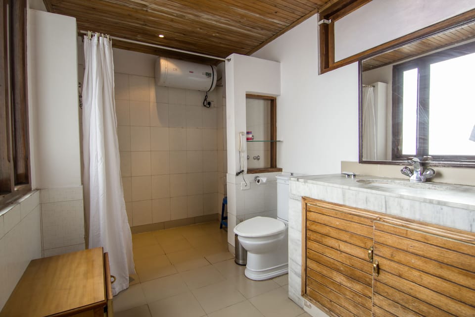 Suite | Bathroom | Shower, free toiletries, hair dryer, slippers