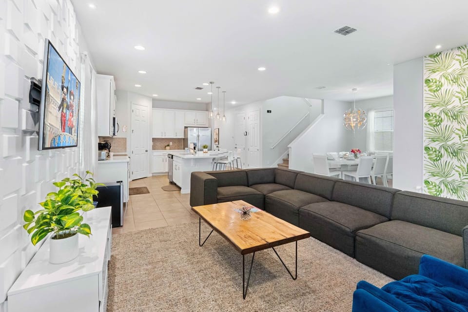 Living in Luxury: Immerse yourself in the comfort of our spacious living area, equipped with a cutting-edge smart TV for a premium entertainment experience.
