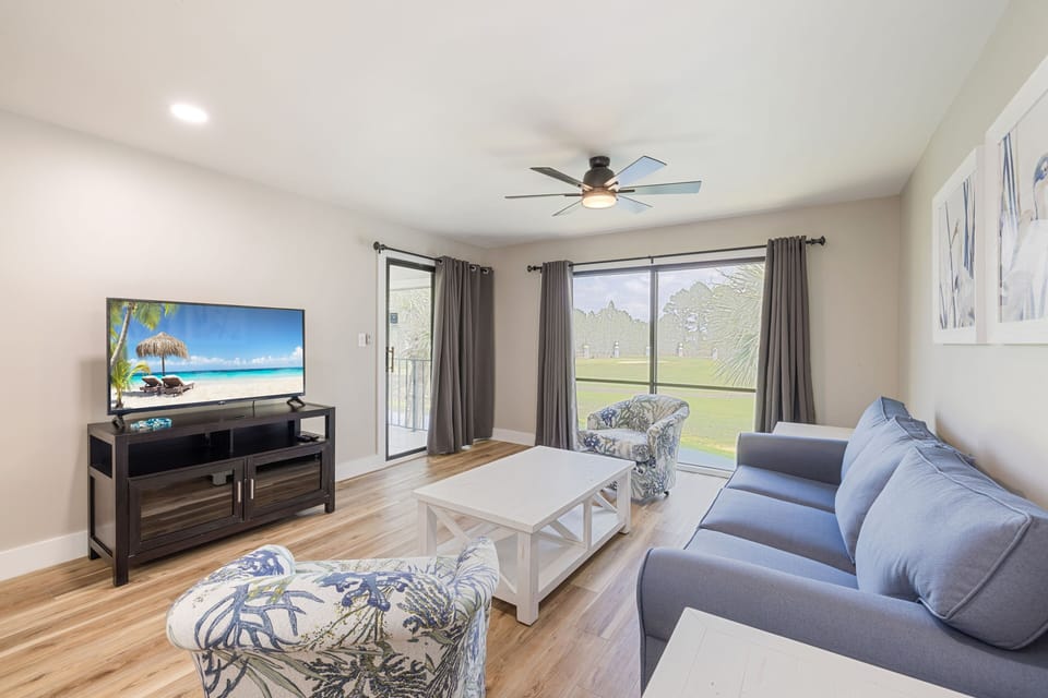 Welcome to " All Decked Out Villa in Edgewater Beach Resort". Lagoon Pool on the Gulf Side.