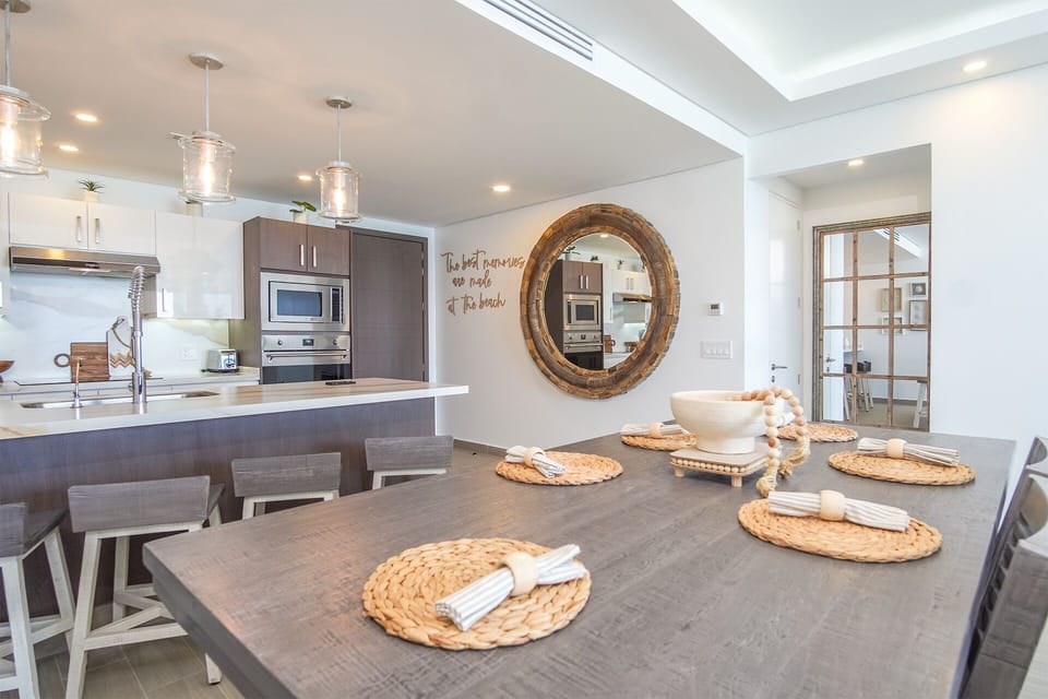 Dining area view