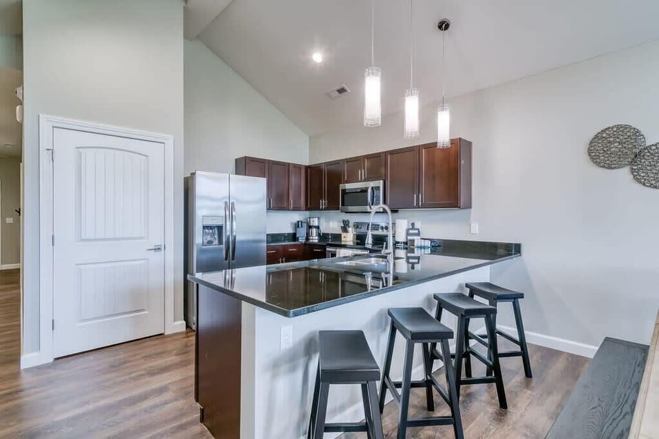 Kitchen stocked for all your home cooking needs!