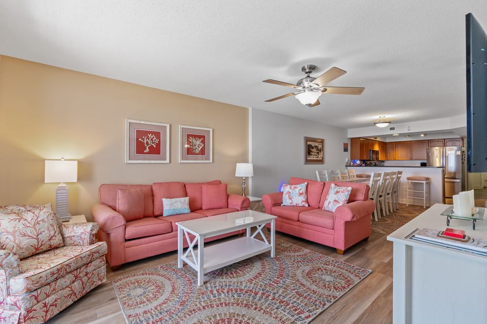 Oceanfront Living Room