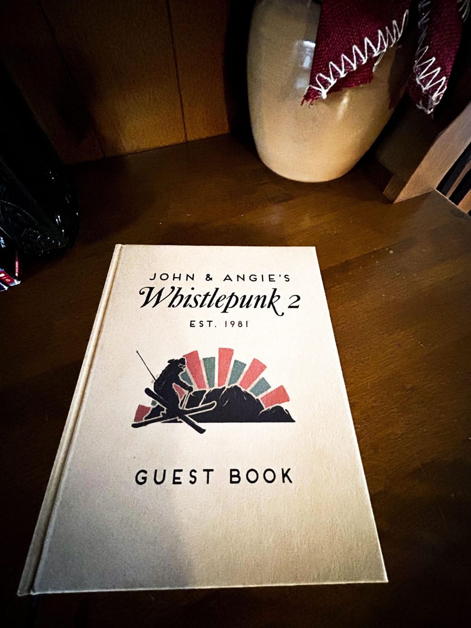 Don't forget to sign the Guest book and let us know how you enjoyed your stay!