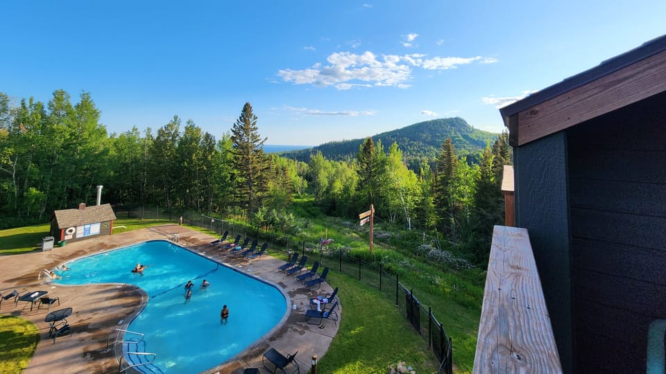 Views from your private deck!