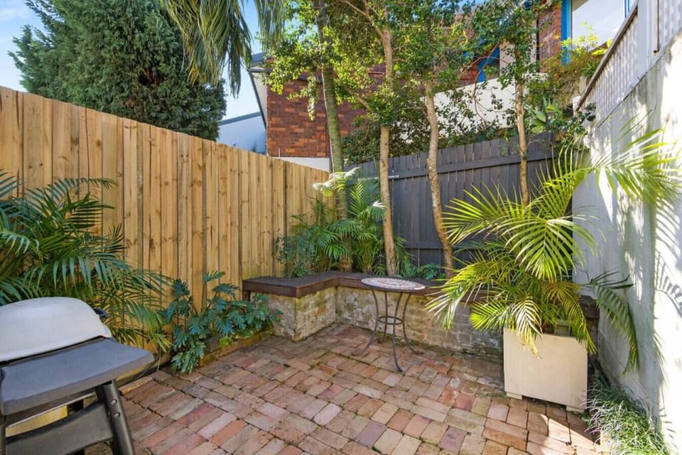 Back Yard with BBQ
