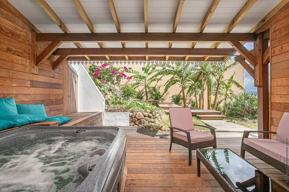 Villa Canopée - Terrace with private SPA