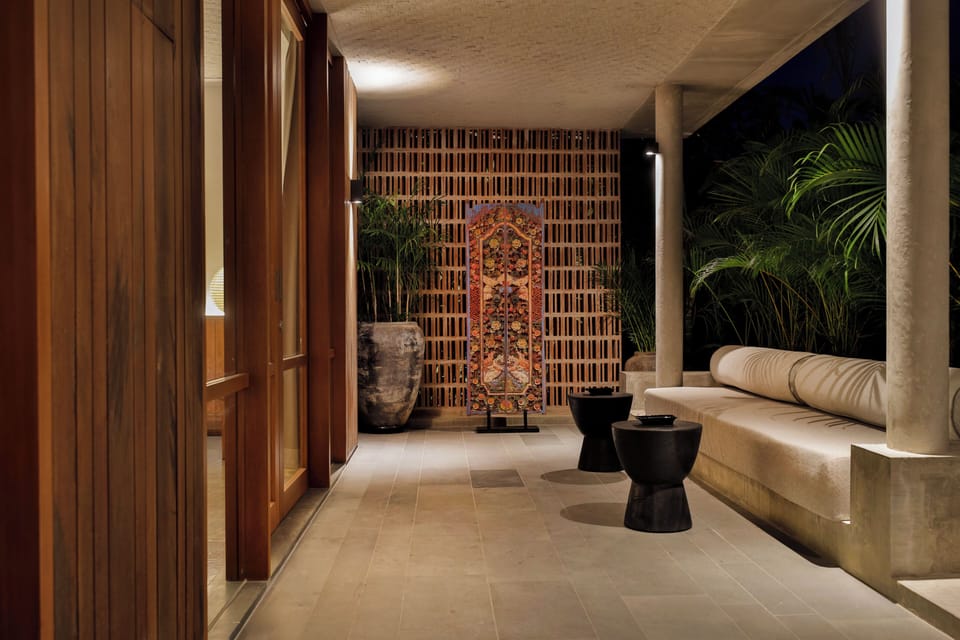 Family Villa, Multiple Bedrooms, Pool View, Poolside | Living area | 48-inch LED TV with cable channels, TV