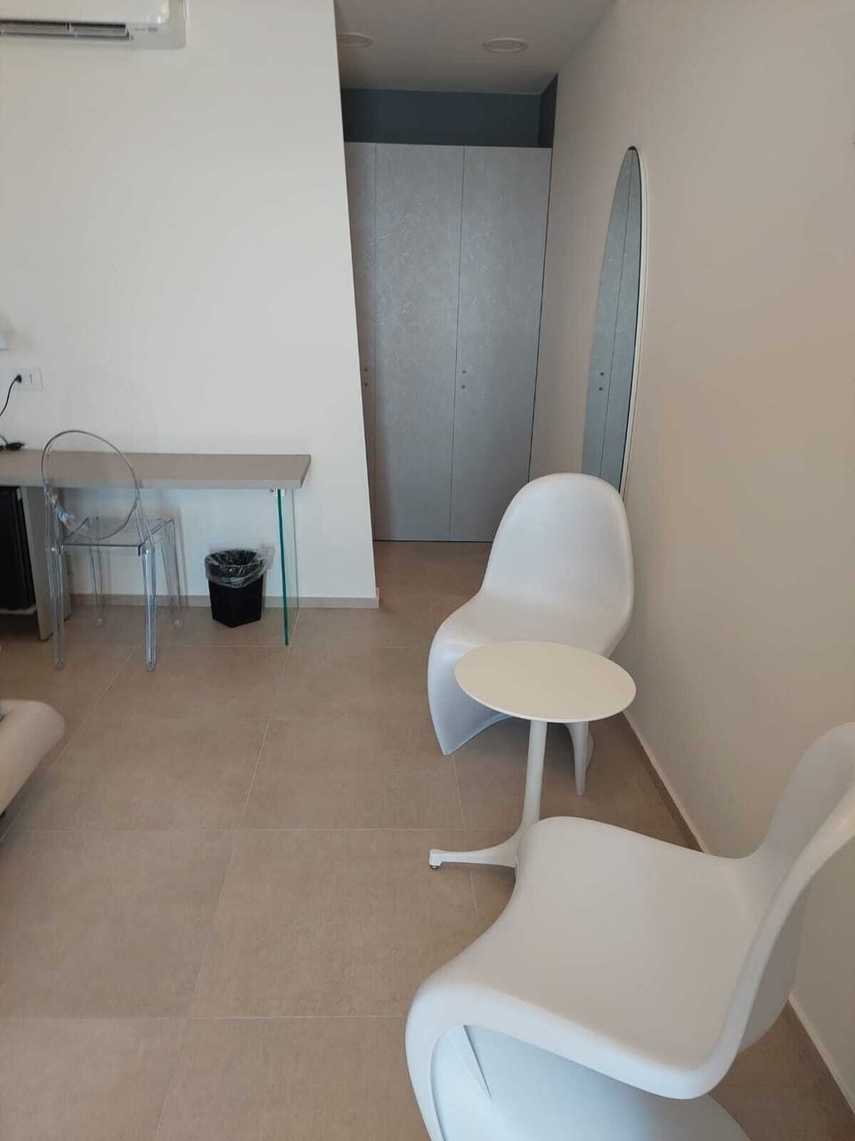 Deluxe Double Room, Patio, Sea View | Egyptian cotton sheets, premium bedding, memory foam beds, minibar
