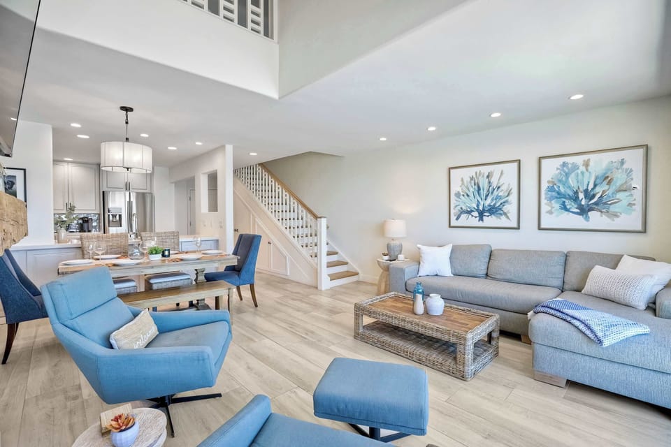 Condo, Multiple Beds, Balcony, Ocean View (Seaside Sunset) | Living area | 42-inch flat-screen TV with digital channels