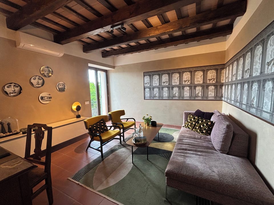 Deluxe Suite, 1 King Bed, Balcony, Vineyard View | Premium bedding, individually decorated, individually furnished, desk
