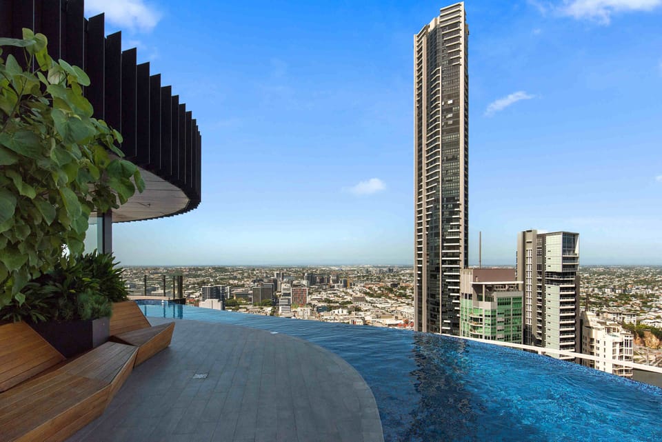 Rooftop infinity pool