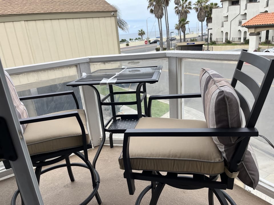 Balcony from front master bedroom 