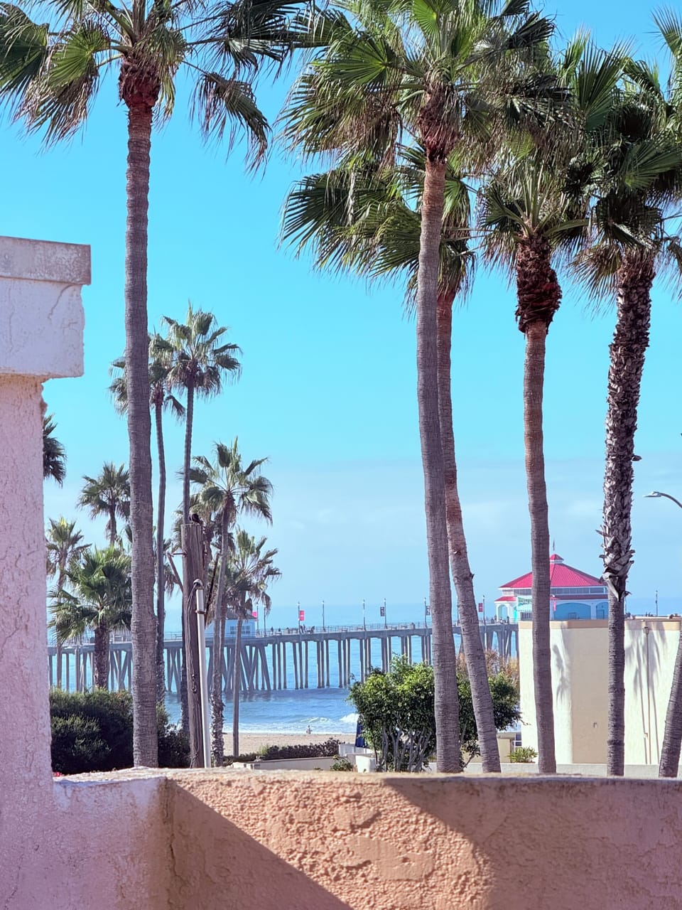 View from master bedroom 