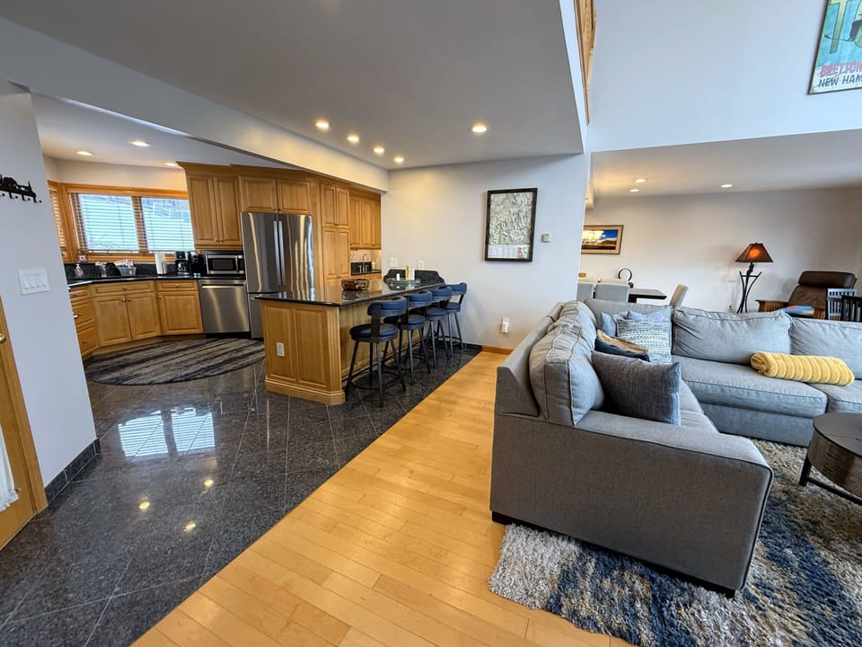 Main level Kitchen and Dining Areas