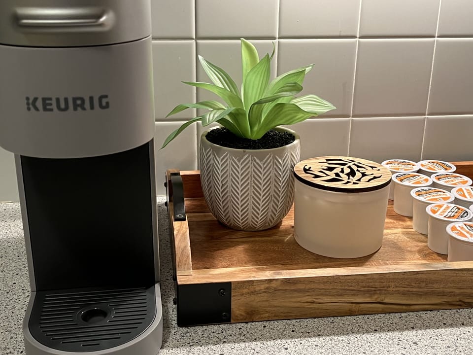 Keurig coffee maker to get your day started