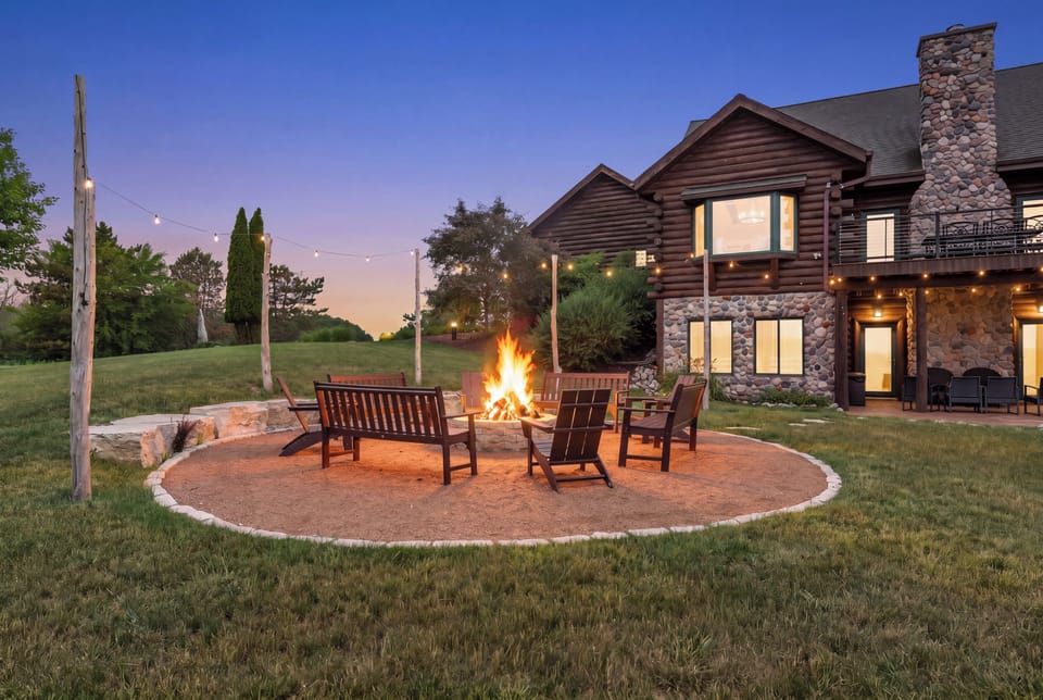 New front patio added in 2025 w/ seating for up to 18 guests.