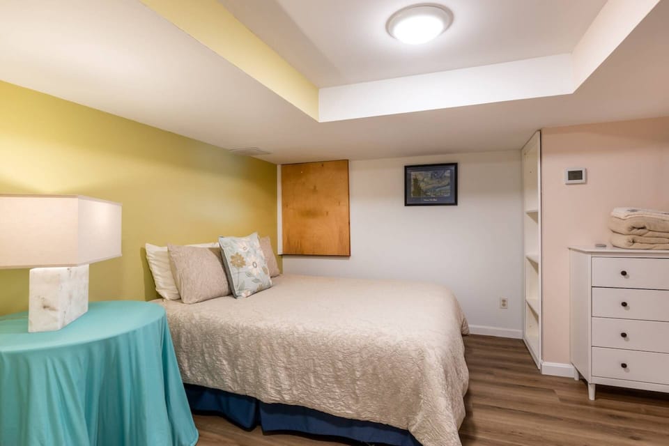 Another view of the private Queen bedroom.