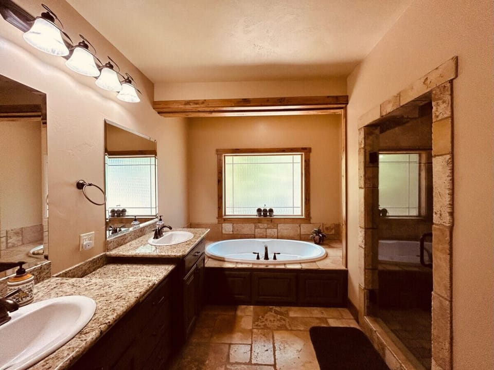 Bathroom attached to bedroom 1- Located on Main Level