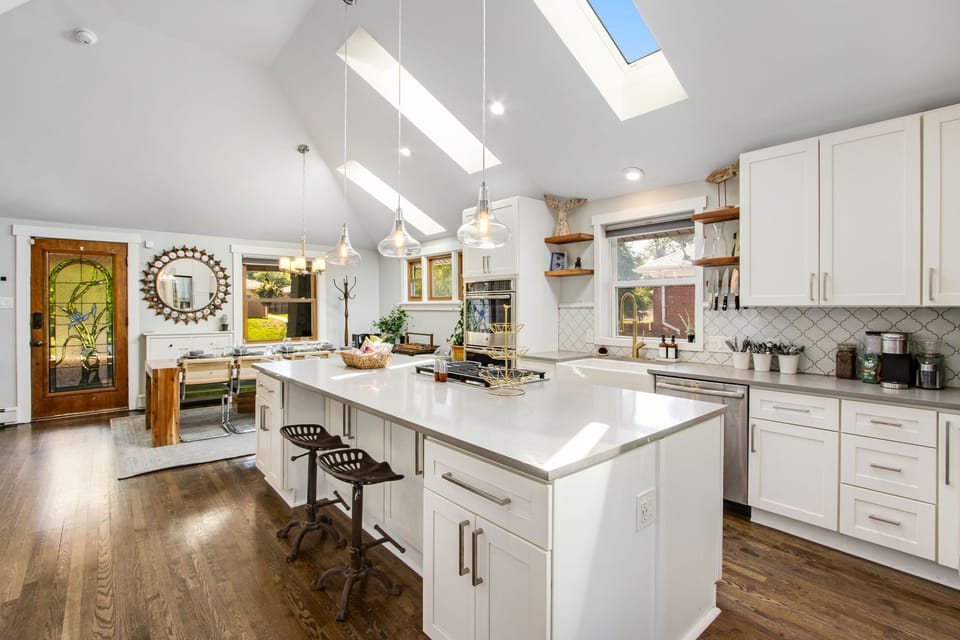 Kitchen/Dining Space view.