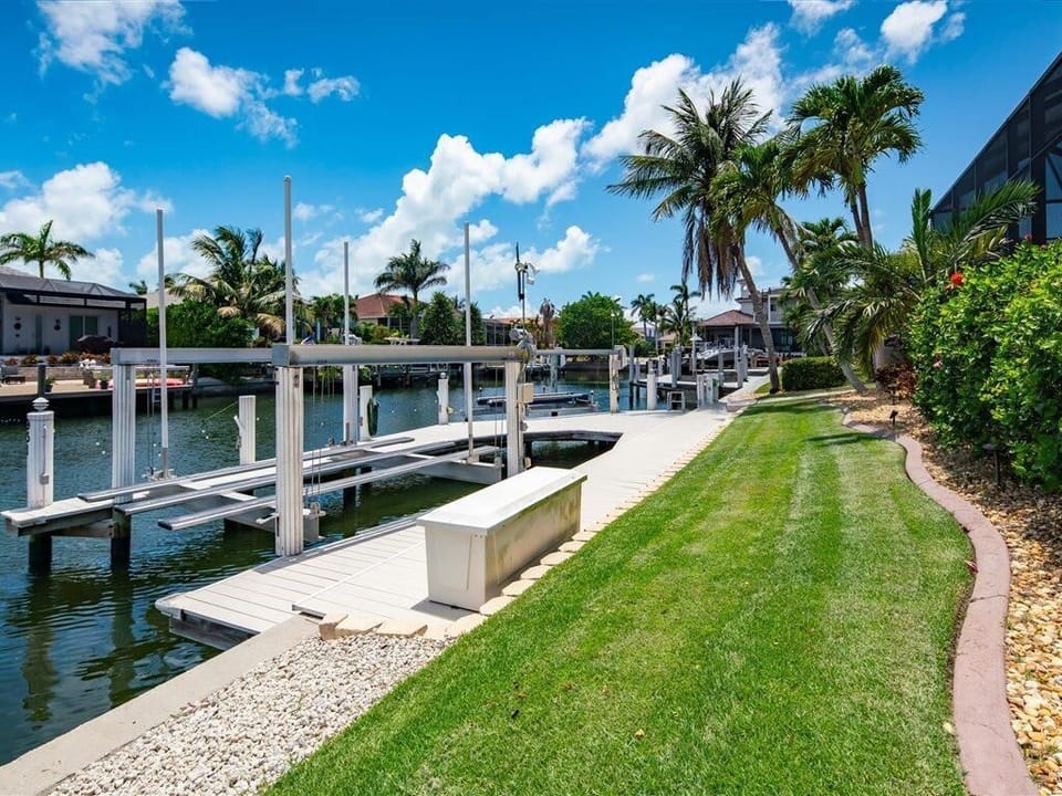Dock Area and Boat Lift