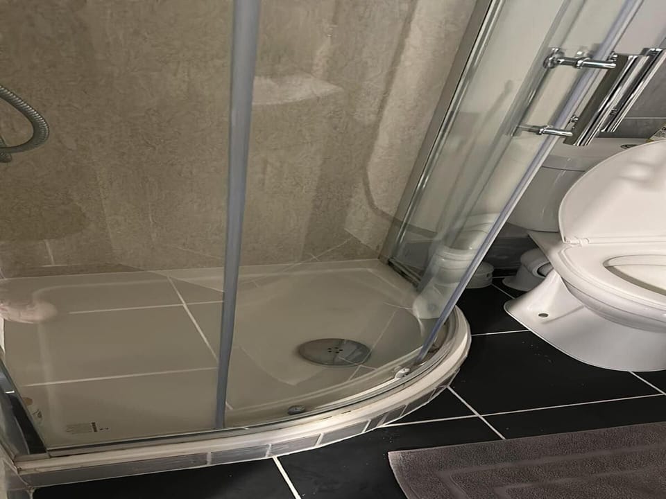 Apartment | Bathroom | Shower, hair dryer, towels