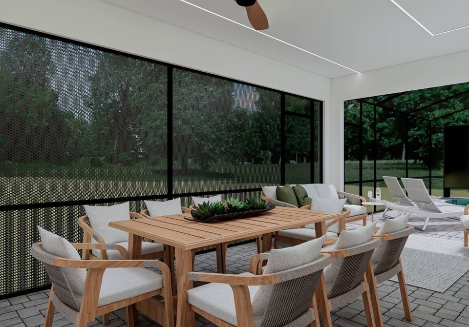 Outdoor dining