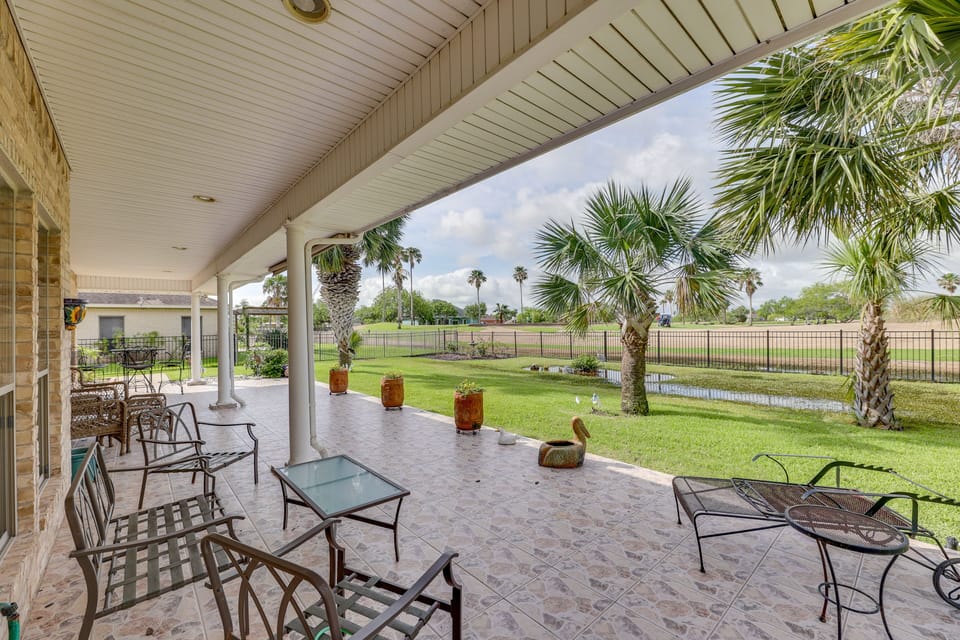 Patio | Pet Friendly w/ Fee
