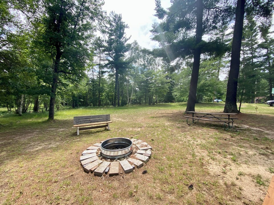 Fire Pit & Picnic Table
