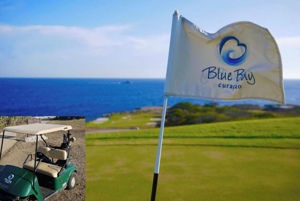 Golf court on Blue Bay