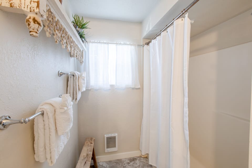 Tub and shower combo